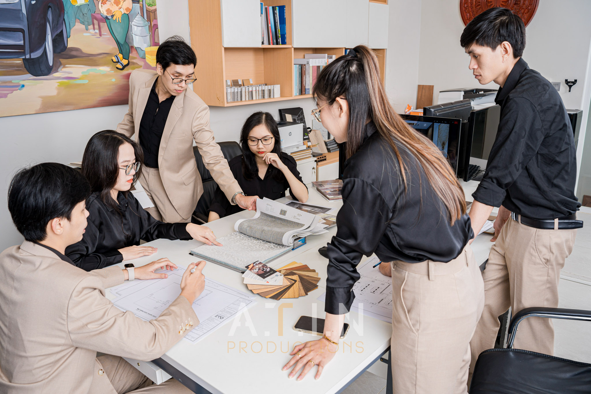 Dịch vụ chụp ảnh tập thể công ty chuyên nghiệp tại ATIN PRODUCTION