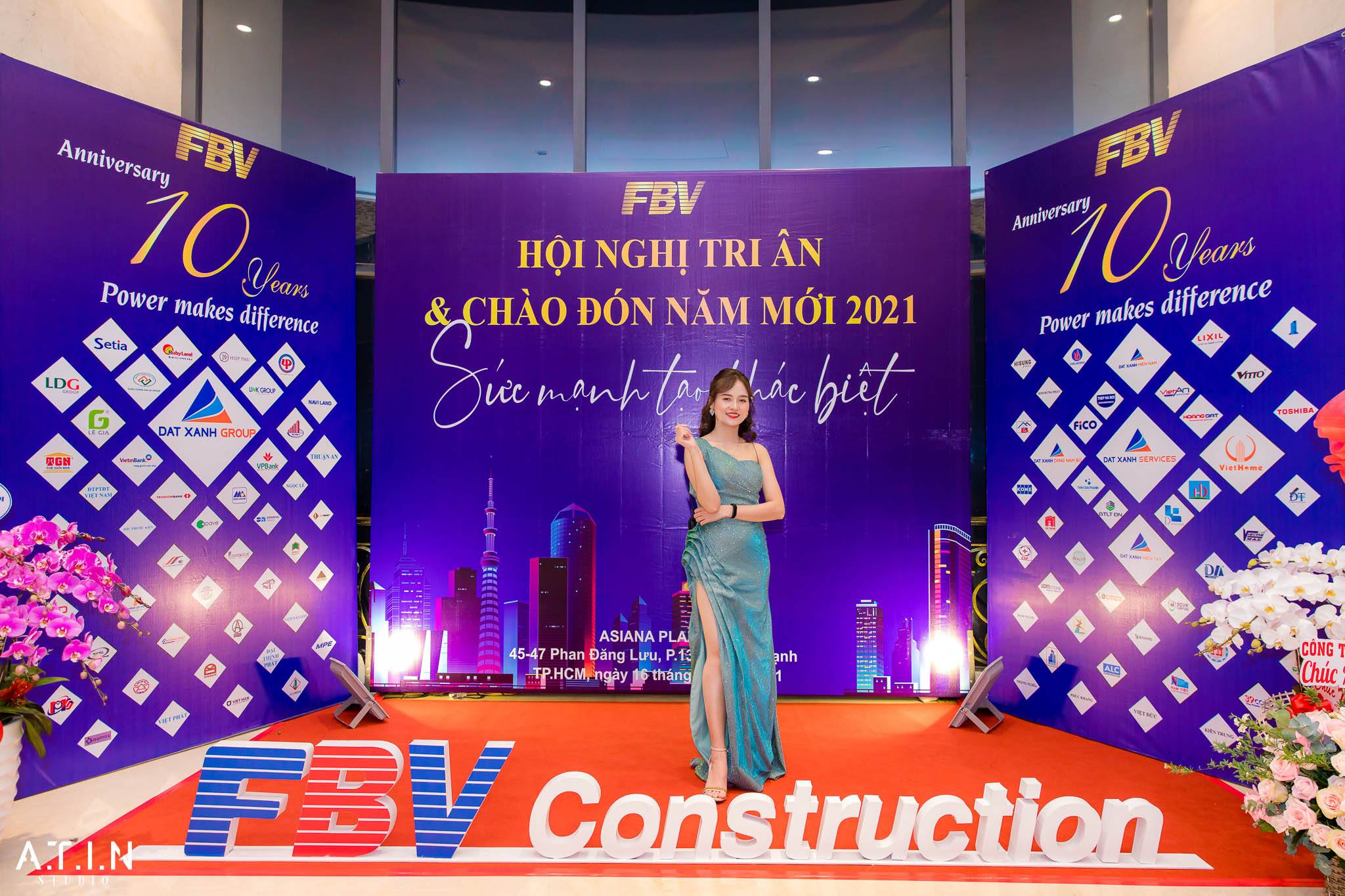 Một góc booth chụp ảnh lấy liền nhỏ gọn của ATIN PRODUCTION