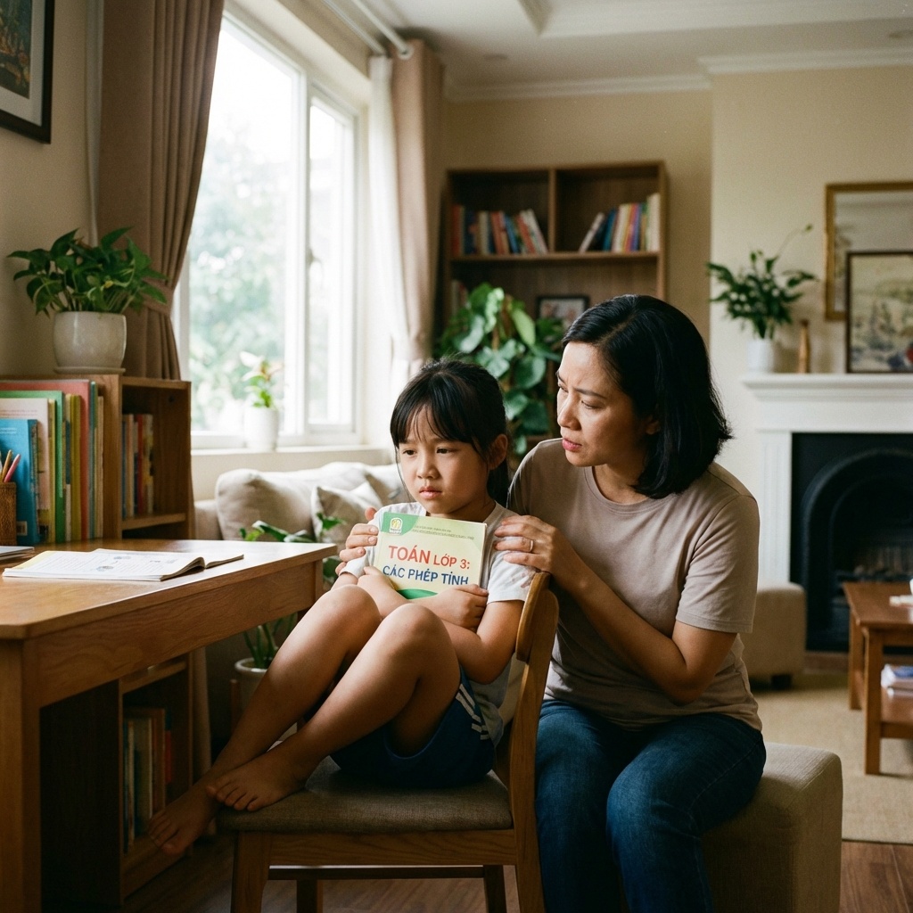 “Con tôi sợ Toán” - Nỗi lo không của riêng ai giữa 'cuộc đua' học tập tại Việt Nam