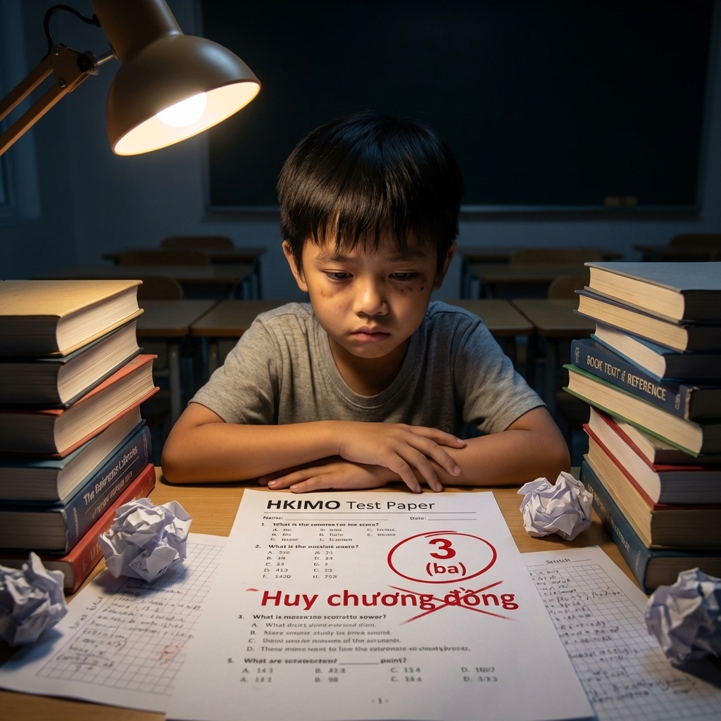 Cuộc đua HKIMO: Khi nỗ lực của con không tỷ lệ thuận với điểm số