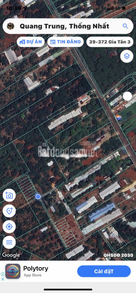 Bán đất nền tại Xã Quang Trung, Huyện Thống Nhất, Đồng Nai giá 460 Triệu