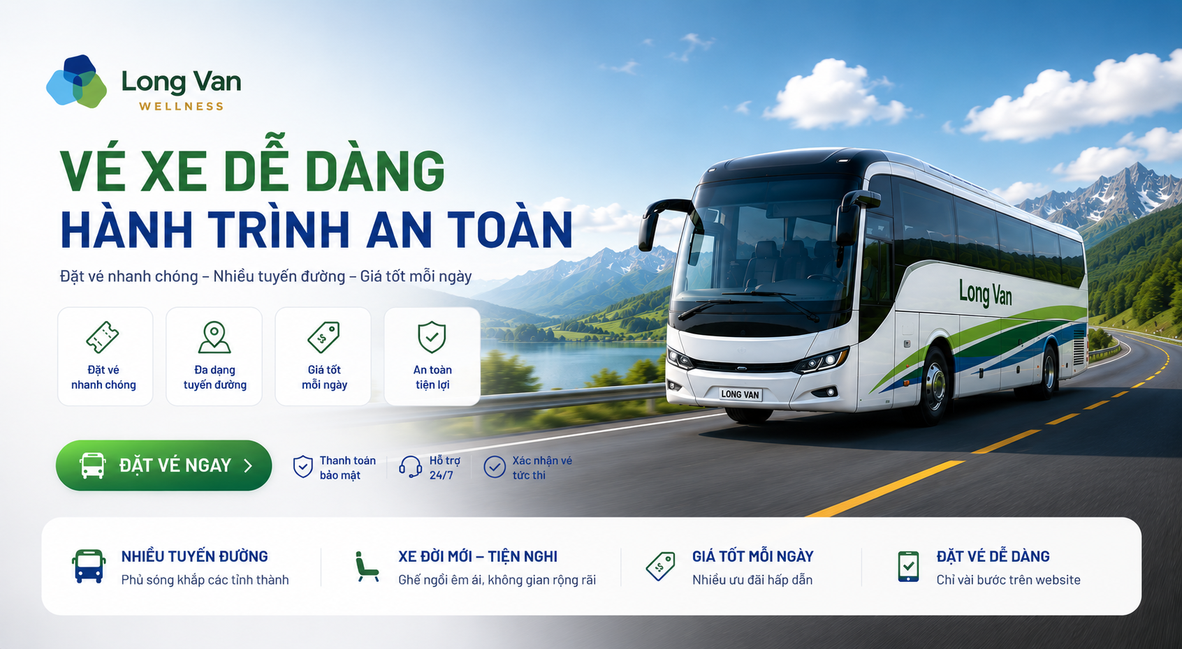 Đặt vé xe trực tuyến