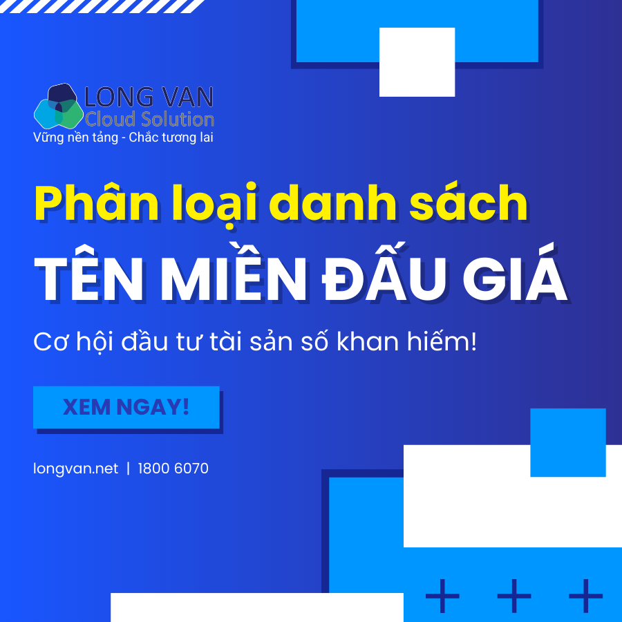 Phân loại danh sách các tên miền đấu giá – Cơ hội đầu tư tài sản số khan hiếm