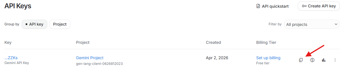 Cách lấy API Key Google Gemini miễn phí