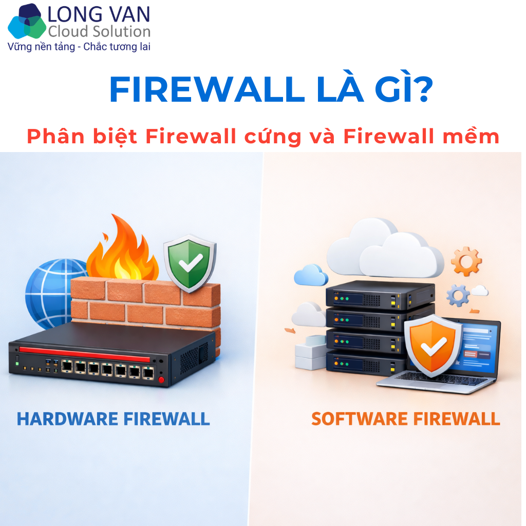 Firewall là gì? Phân biệt Firewall cứng và Firewall mềm