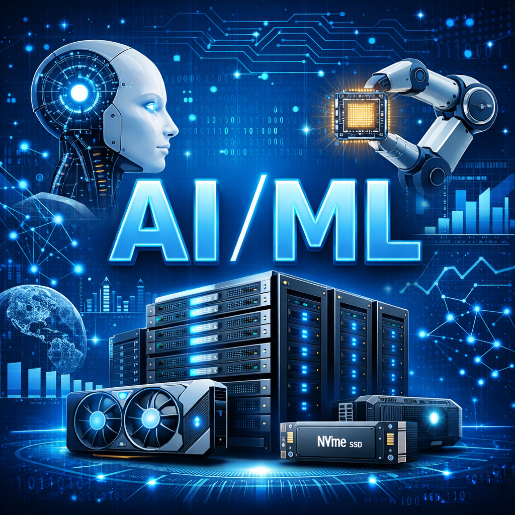 Server cho AI/ML: Hạ tầng sức mạnh cho kỷ nguyên dữ liệu thông minh