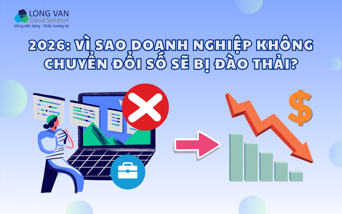 2026: Vì sao doanh nghiệp KHÔNG chuyển đổi số sẽ bị đào thải?
