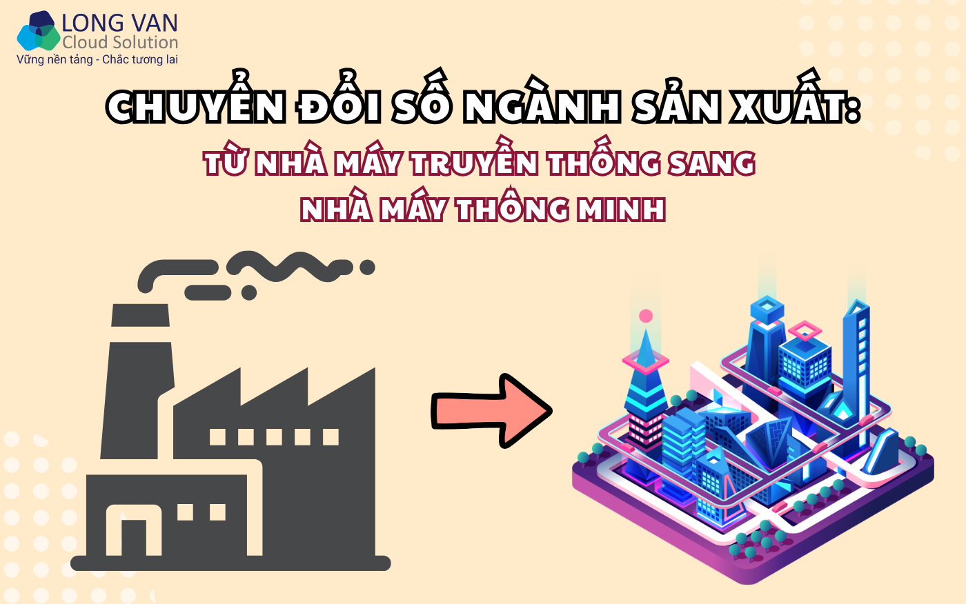 Chuyển đổi số ngành sản xuất: từ nhà máy truyền thống sang nhà máy thông minh