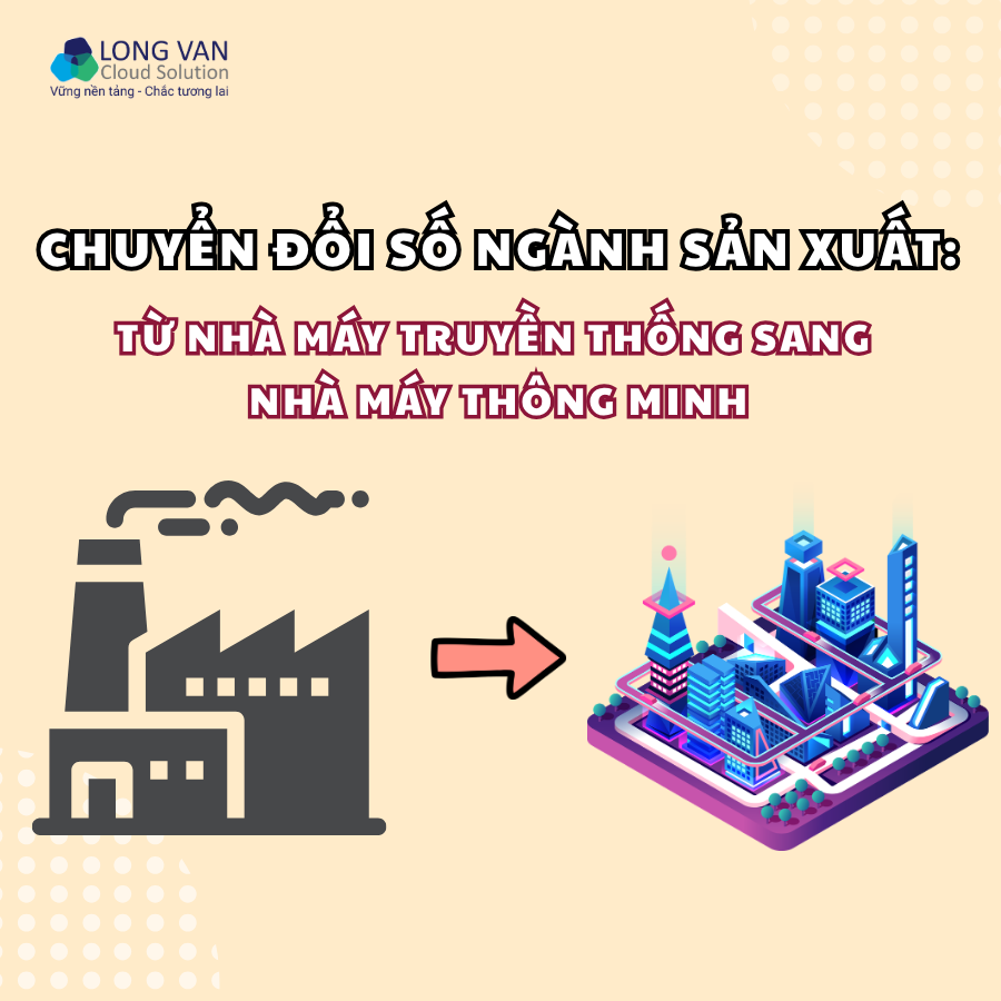 Chuyển đổi số ngành sản xuất: từ nhà máy truyền thống sang nhà máy thông minh