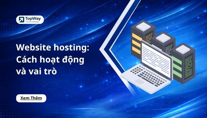 Website hosting là gì? Cách hoạt động và vai trò trong hệ thống website