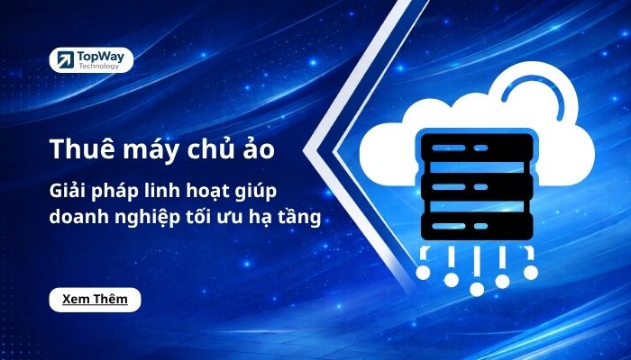 Thuê máy chủ ảo: Giải pháp linh hoạt giúp doanh nghiệp tối ưu hạ tầng