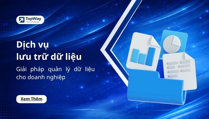 Dịch vụ lưu trữ dữ liệu là gì? Giải pháp quản lý dữ liệu cho doanh nghiệp 
