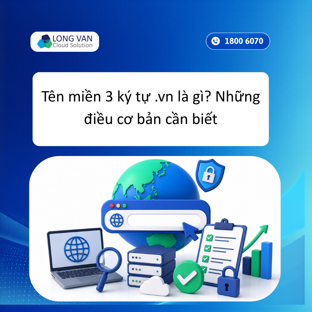 Tên miền 3 ký tự .vn là gì? Những điều cơ bản cần biết