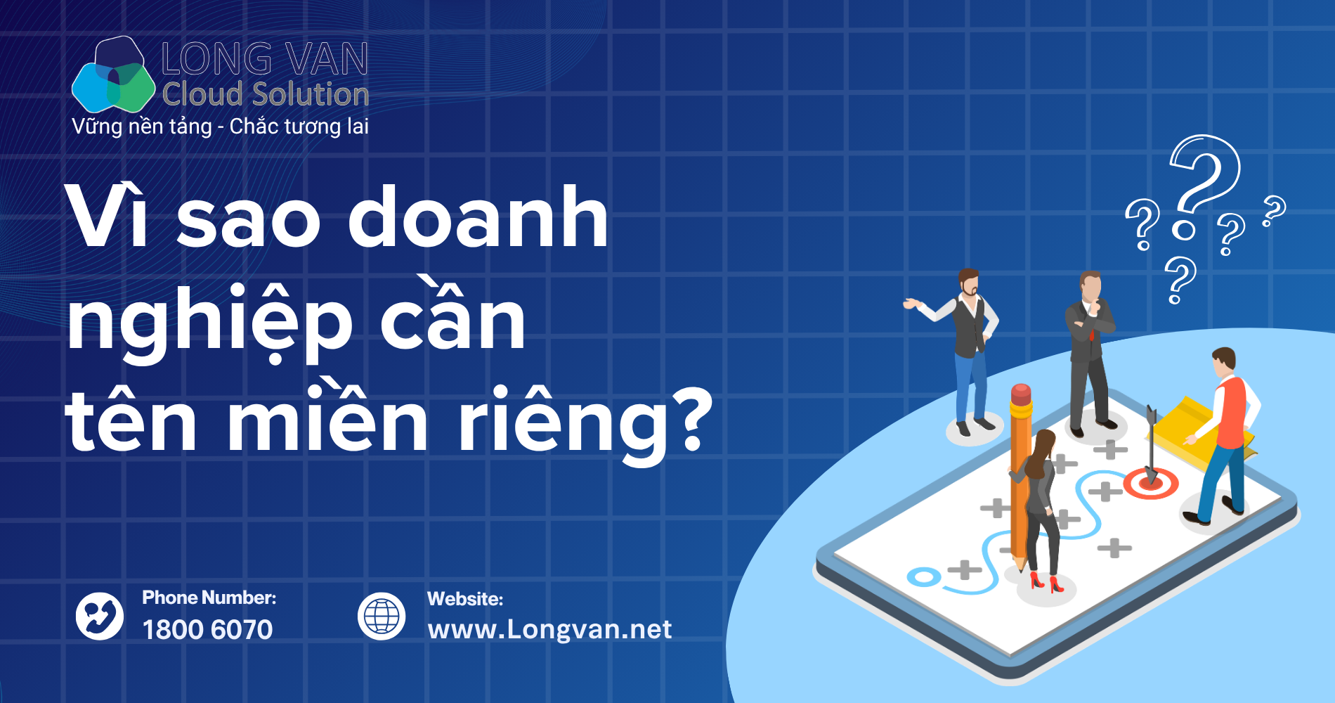Vì sao doanh nghiệp cần tên miền riêng?