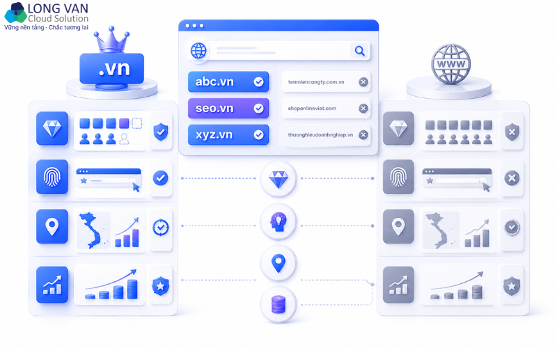 Hình ảnh minh hoạ : so sánh lợi ích tên miền 3 ký tự .vn