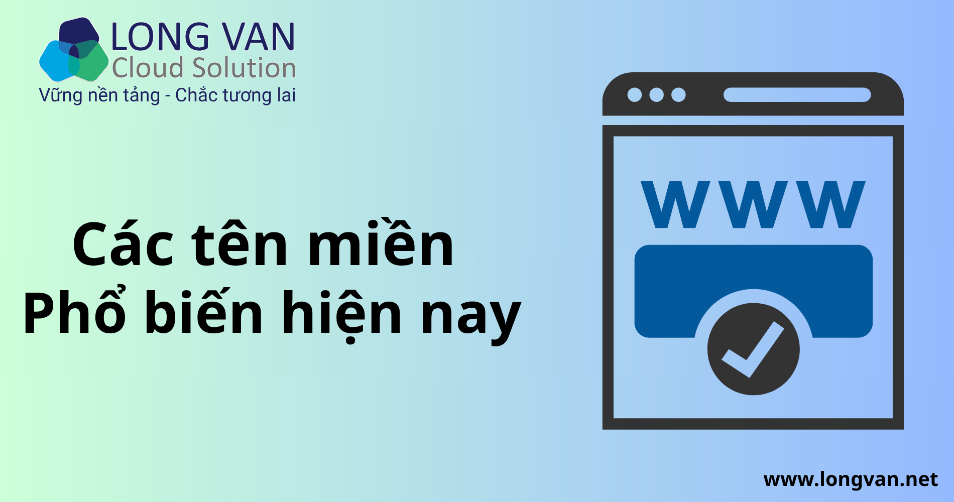 Các Tên Miền Phổ Biến Hiện Nay Gồm Những Loại Nào?