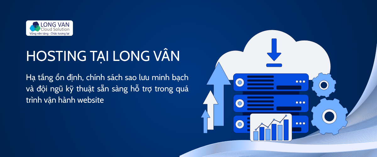 Tại sao nên thuê hosting tại Long Vân?