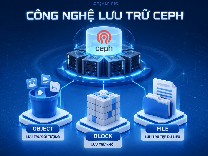 Mô hình lưu trữ Ceph