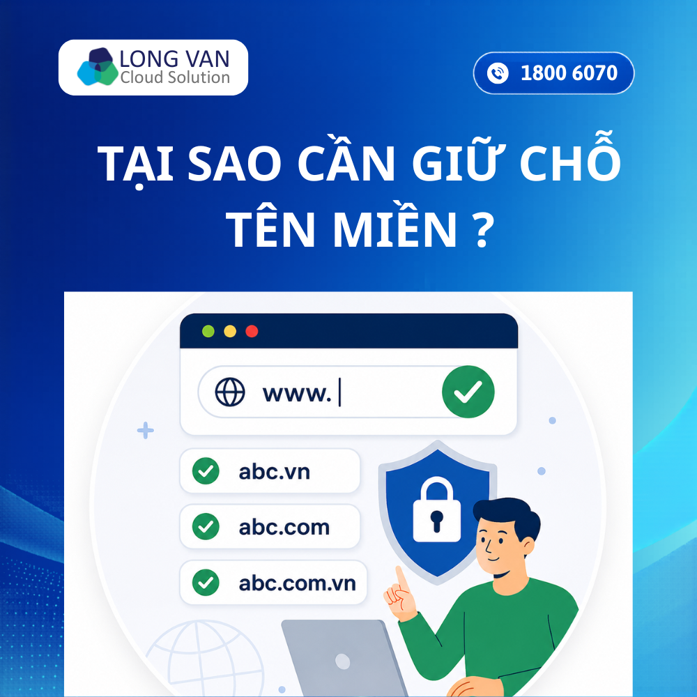 Giữ chỗ tên miền để làm gì? Có thật sự cần thiết không?