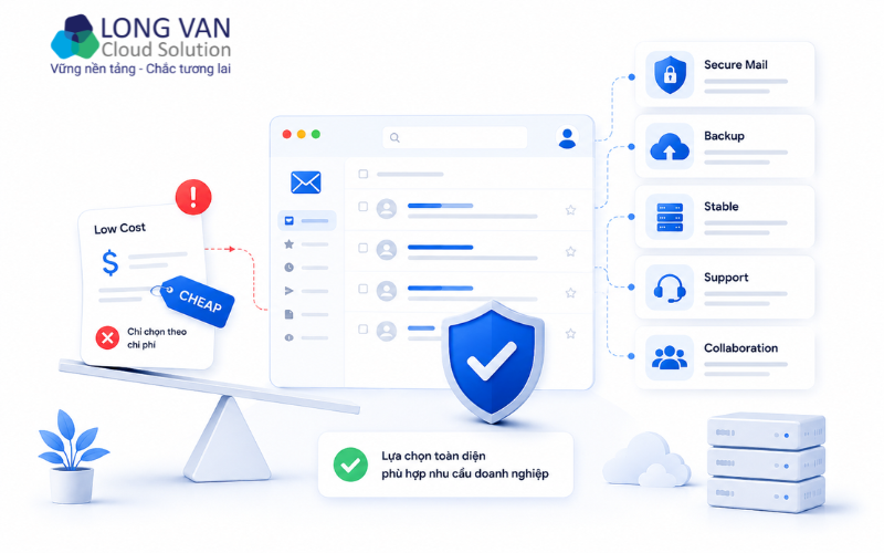  Sai lầm khi mua email doanh nghiệp