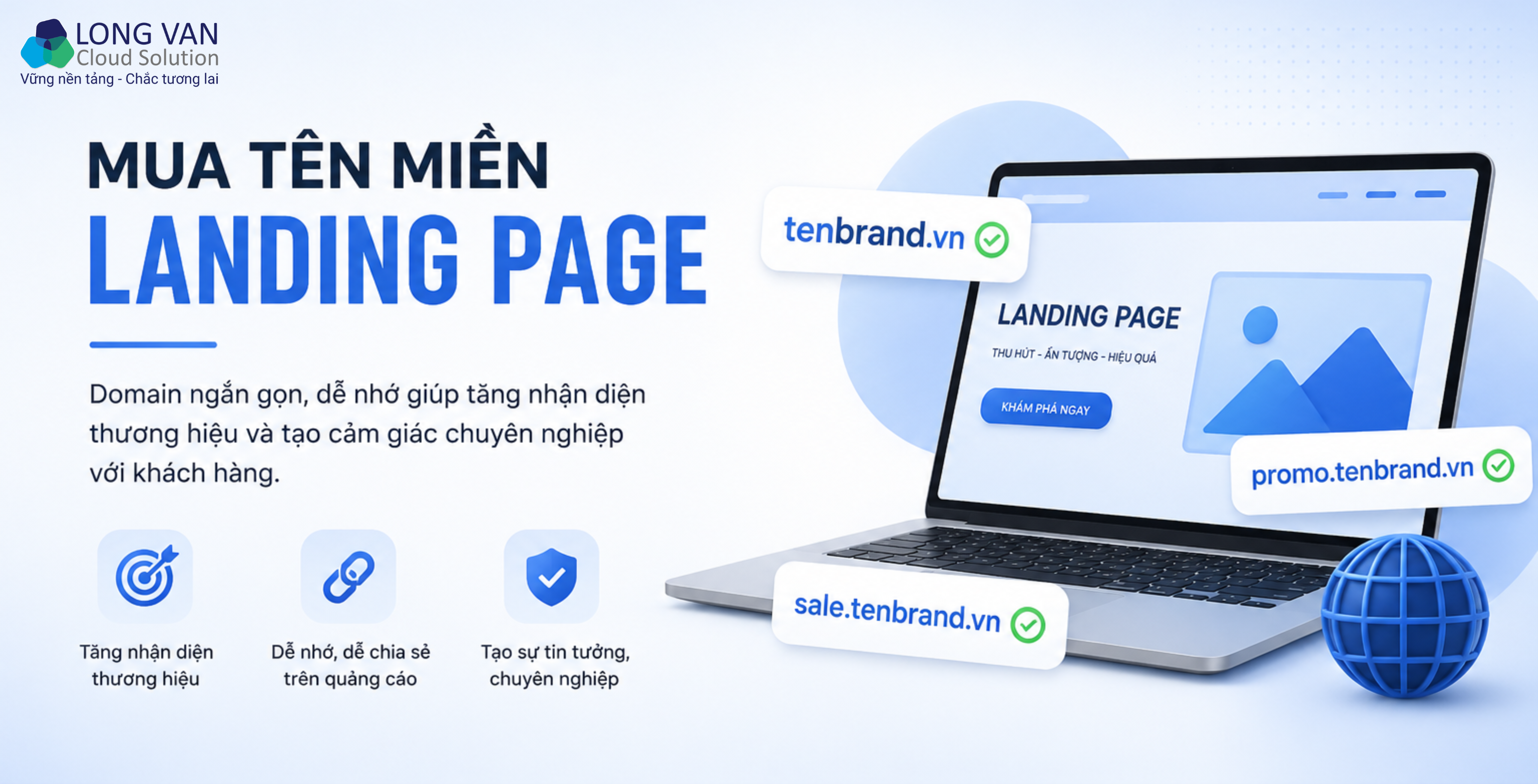 Mua Tên Miền Landing Page