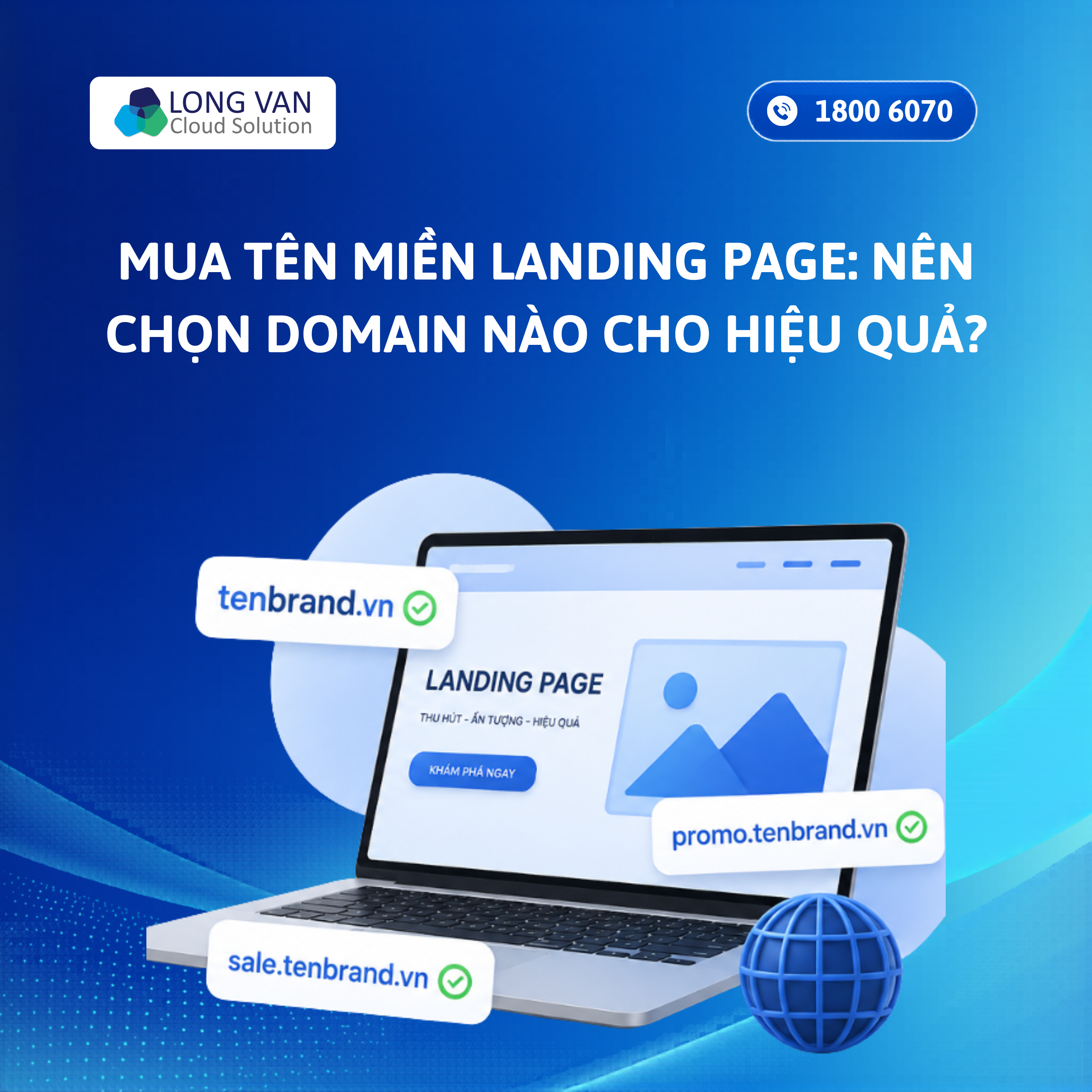 Mua tên miền landing page: Nên chọn domain nào cho hiệu quả?