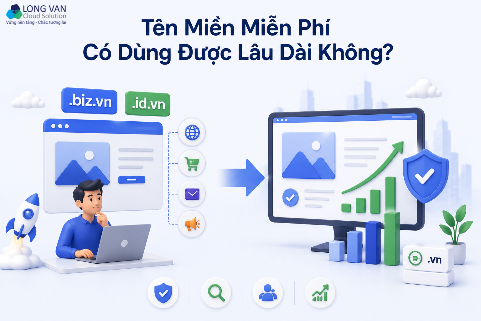 Tên Miền Miễn Phí Có Dùng Được Lâu Dài Không?