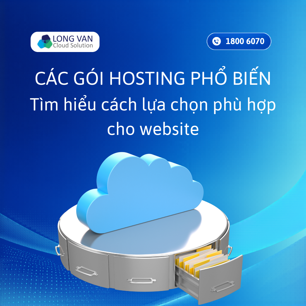 Các gói hosting phổ biến hiện nay - Hướng dẫn lựa chọn phù hợp