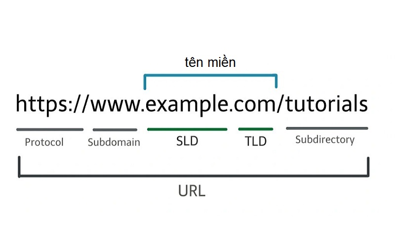 cấu trúc tên miền