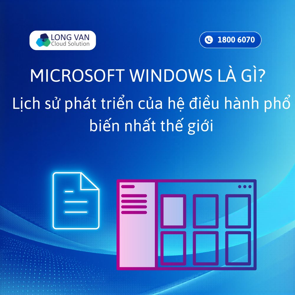 Microsoft Windows là gì? Lịch sử và các phiên bản Windows phổ biến
