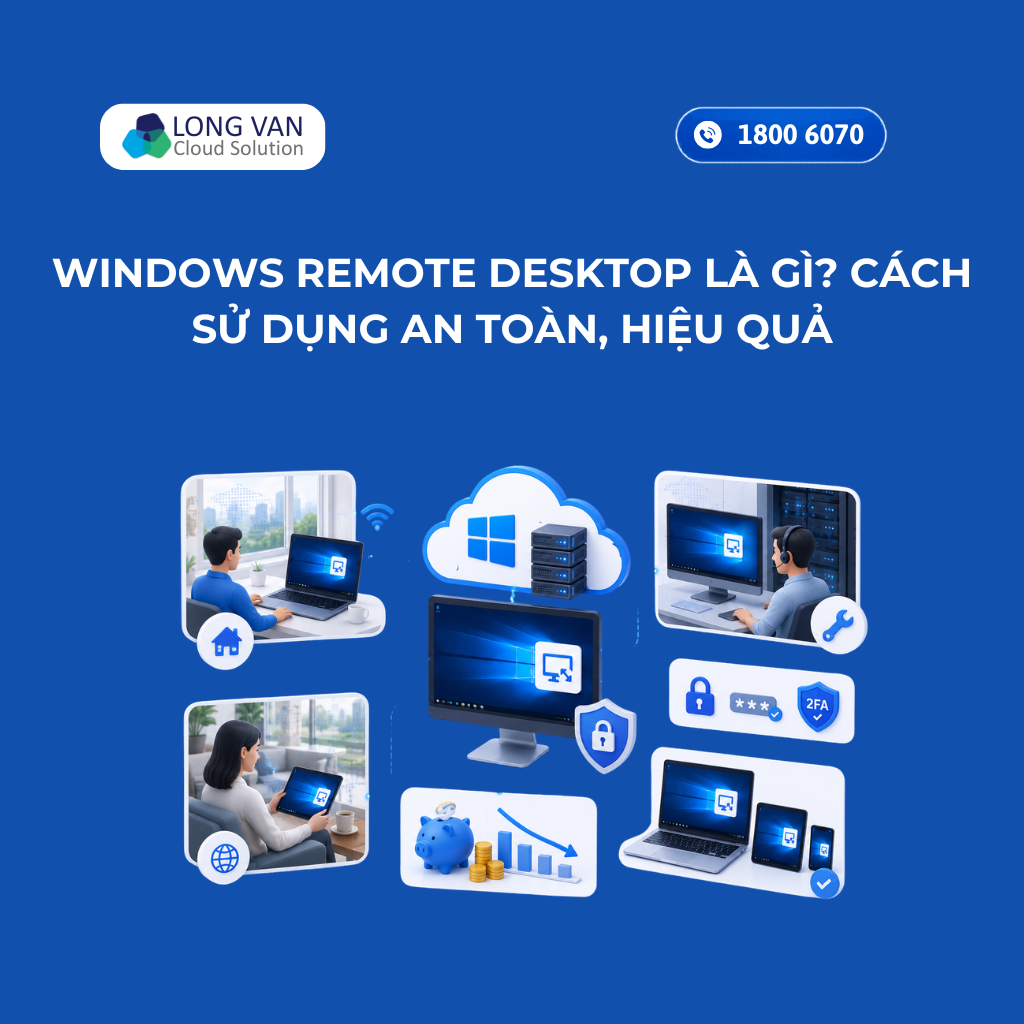 Windows Remote Desktop là gì? Cách sử dụng an toàn, hiệu quả
