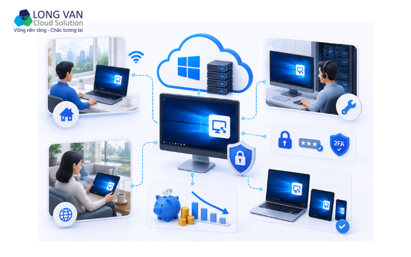 Lợi ích khi sử dụng Remote Desktop
