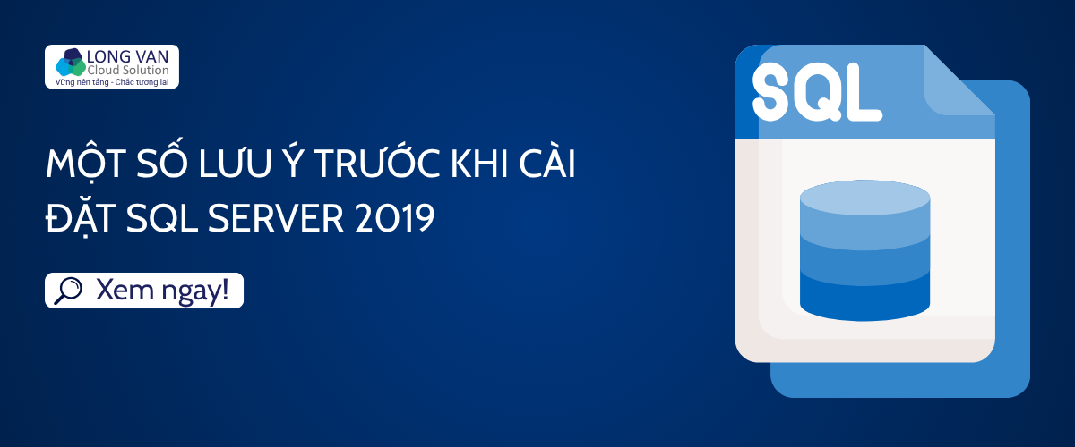Một số lưu ý trước khi cài đặt
