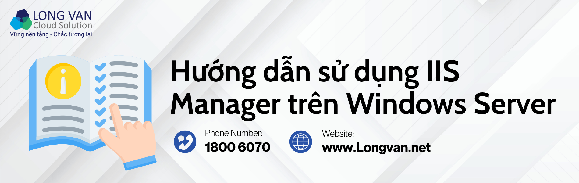 Hướng dẫn sử dụng IIS Manager trên Windows Server