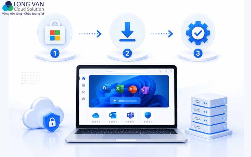 các bước tải ứng dụng microsoft an toàn