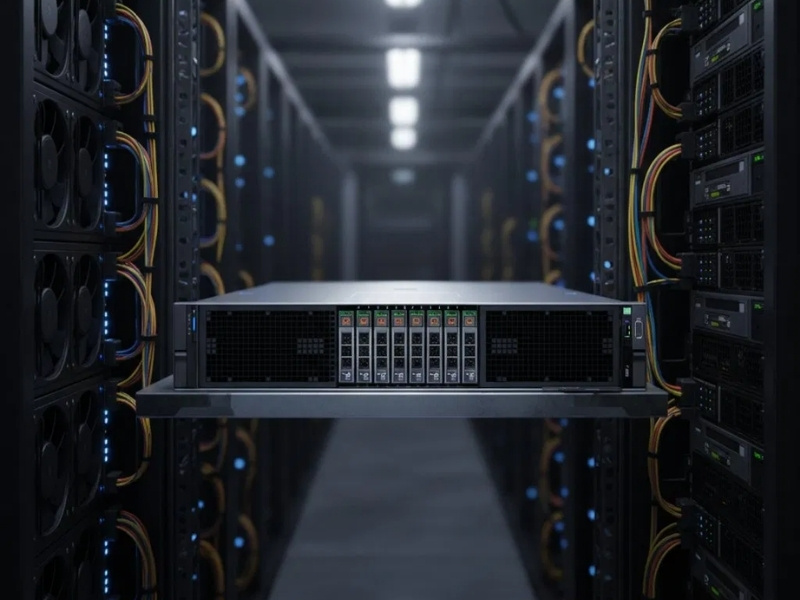 Dell R760 phù hợp để lắp đặt trong tủ rack tiêu chuẩn tại phòng máy hoặc trung tâm dữ liệu