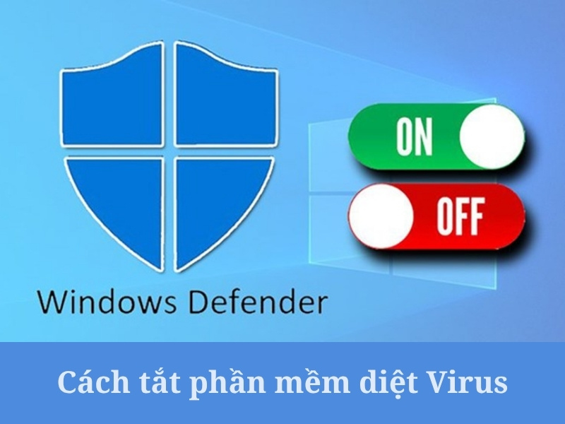 Gỡ cài đặt các phần mềm diệt Virus