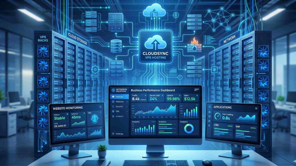 VPS là máy chủ ảo được phân chia từ máy chủ vật lý thông qua công nghệ ảo hóa