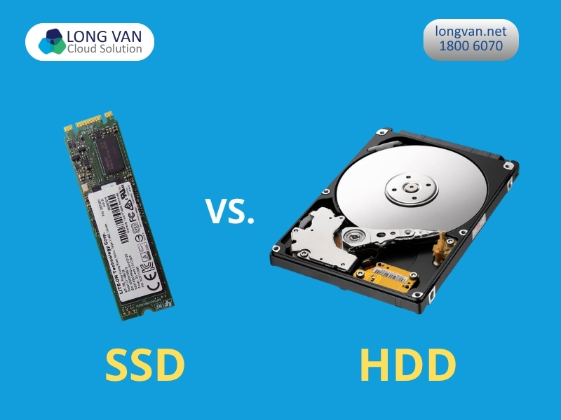 Ổ cứng SSD vs HDD