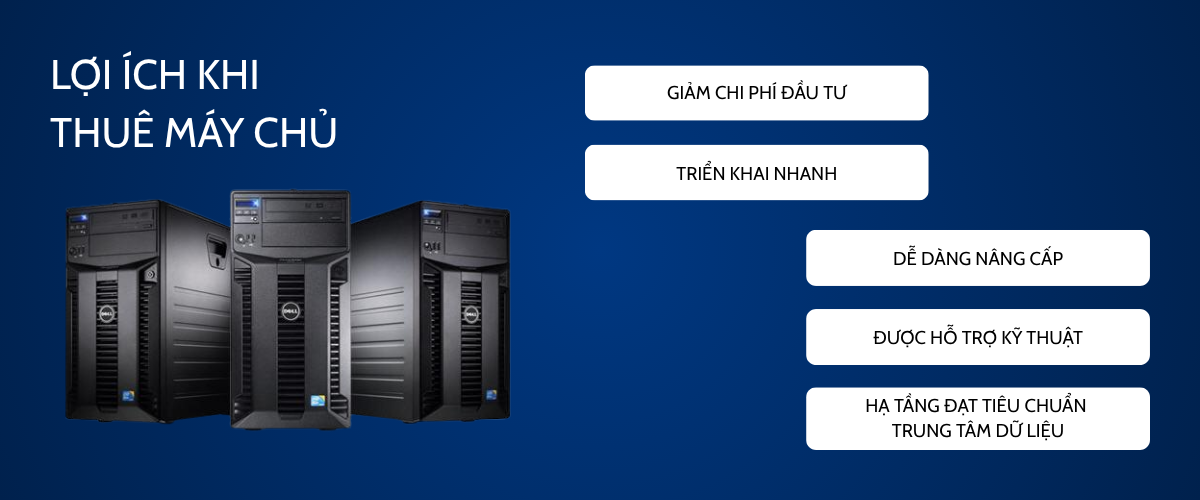 Lợi ích khi thuê máy chủ
