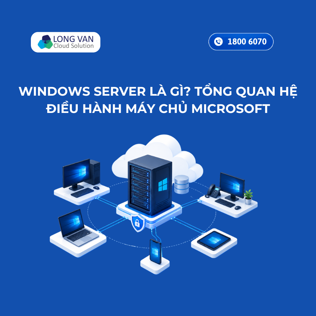 Windows Server là gì? Tổng quan hệ điều hành máy chủ Microsoft
