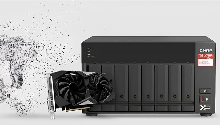 NAS Server tập trung dữ liệu, hỗ trợ truy cập từ xa.