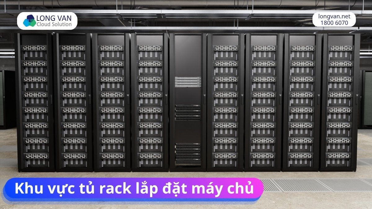 Cách cài đặt Dell R650 - Khu vực lắp đặt máy chủ cần sạch sẽ, khô ráo, đủ ánh sáng và có khoảng trống phía trước, phía sau tủ