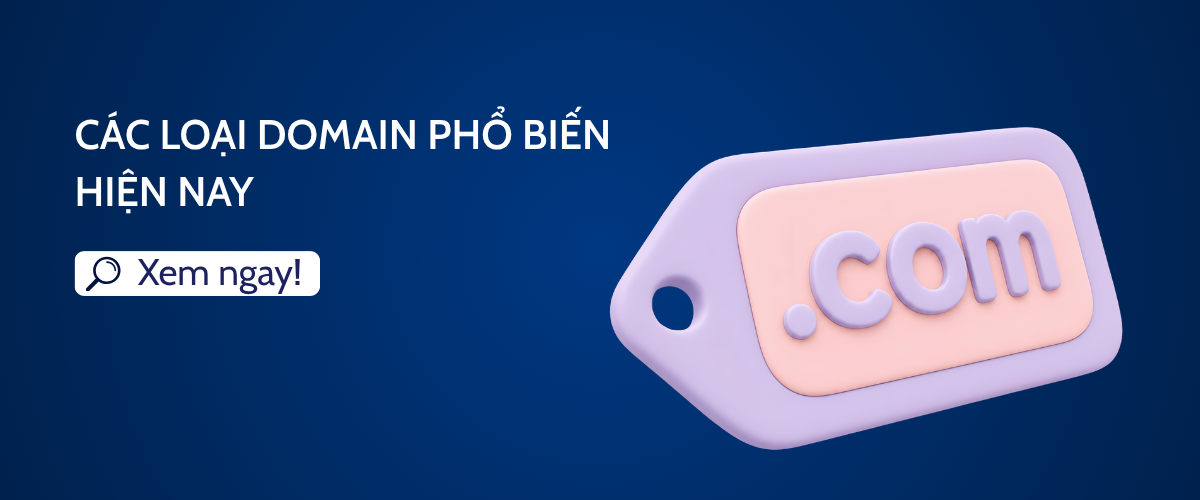 Các loại domain phổ biến hiện nay
