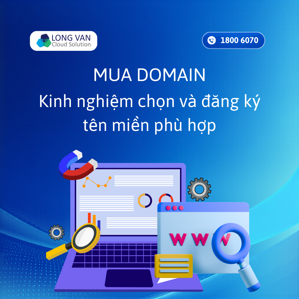 Mua domain: Kinh nghiệm chọn và đăng ký tên miền phù hợp