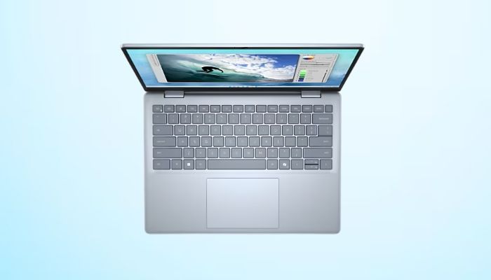 Dell Inspiron 5440 gọn, nặng khoảng 1,56kg, dễ cơ động