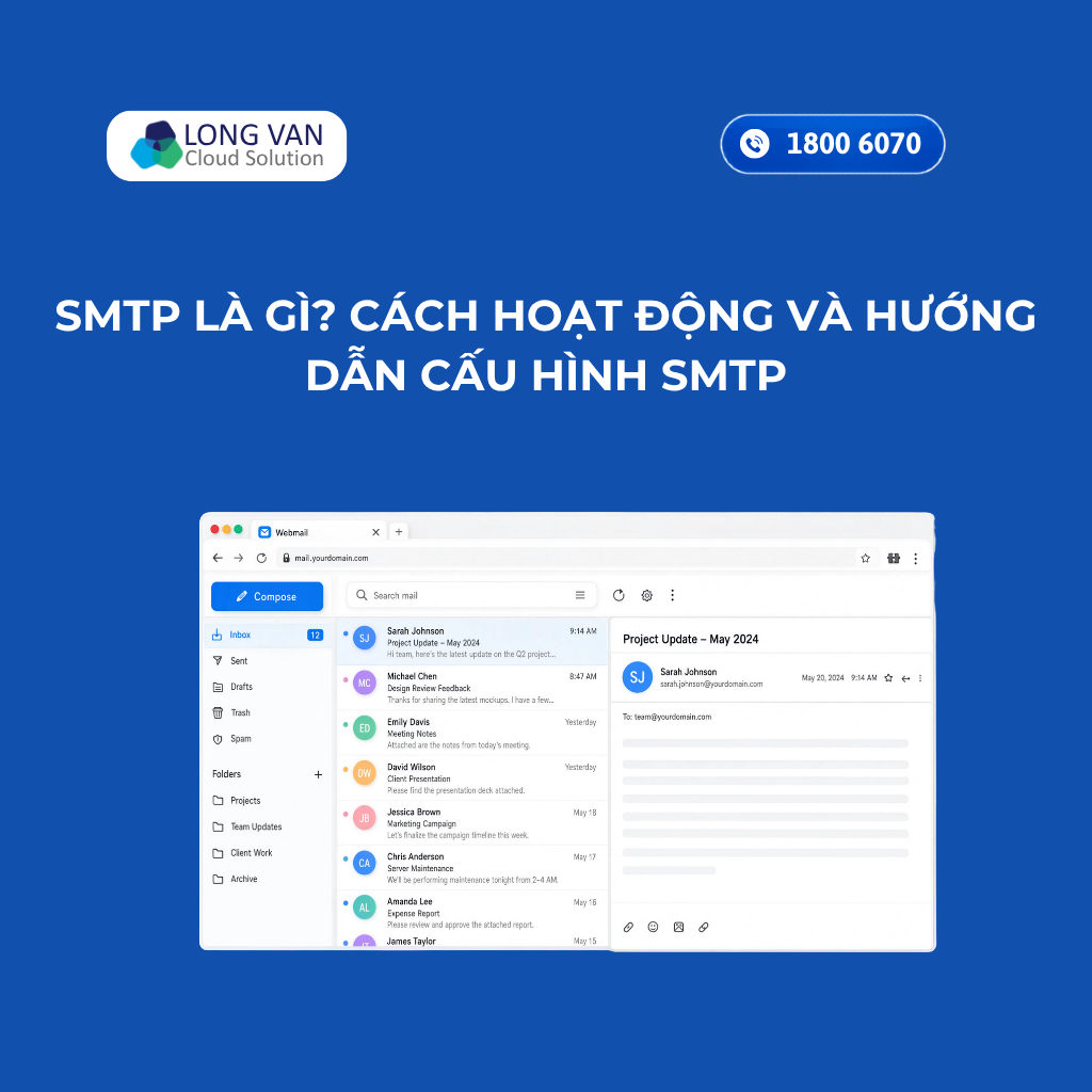 SMTP là gì? Cách hoạt động và hướng dẫn cấu hình SMTP