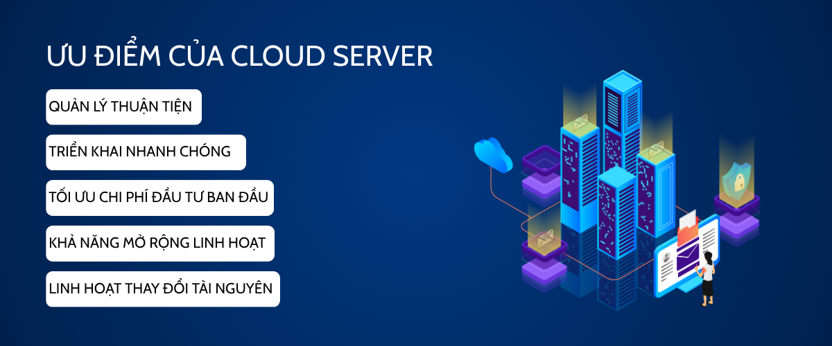 Ưu điểm của Cloud Server