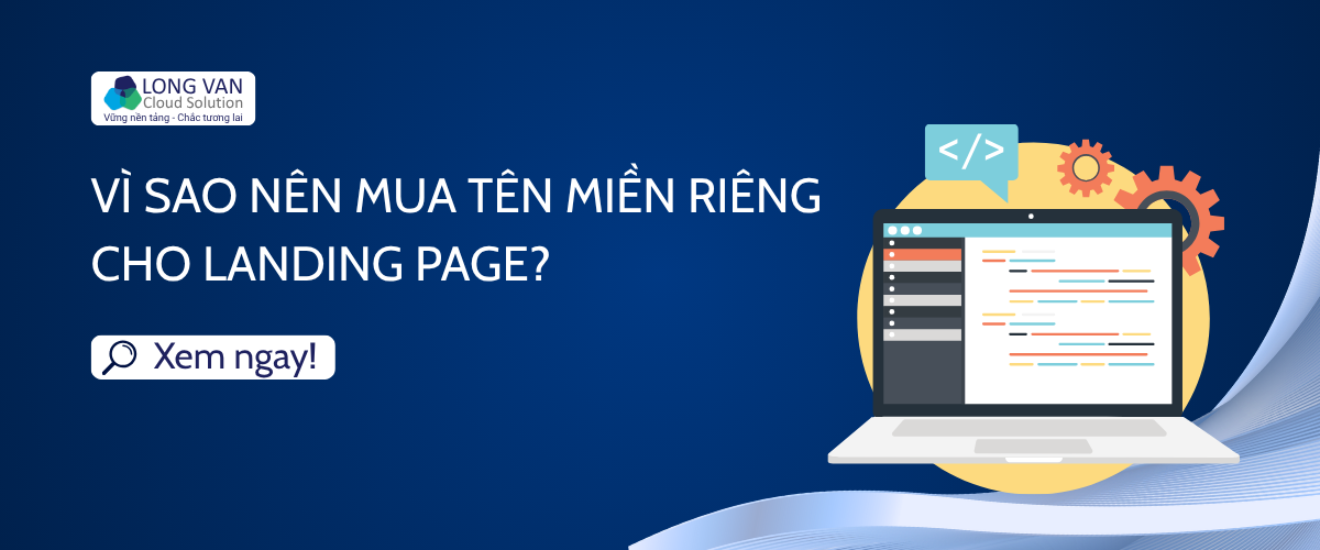 Vì sao nên mua tên miền riêng cho Landing Page?