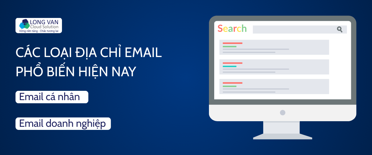 Các loại địa chỉ email phổ biến hiện nay